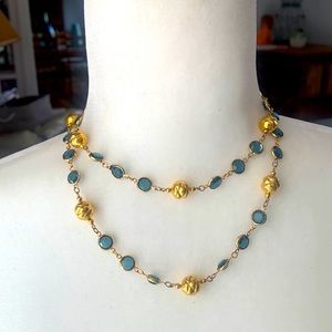 Swarovski Vintage 1990’s 33” Crystal Necklace 💥